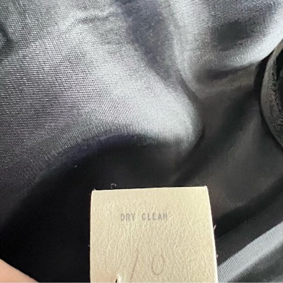 Donna Ricco Vintage Lace Top Sheer Tie in Back Dress Size 10 - Picture 6 of 6